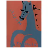 Juan Soriano, Sin título, de la carpeta El Caballo en papel, Serigrafía 35 / 100