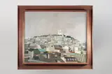 Zdeněk Mlčoch, Montmartre, 1975, Oil on hardboard