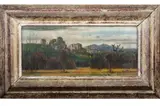 Oldřich Kerhart, Study Painting, 1942, Oil on plywood