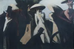 Bohuš Čížek, Sunday, 20th century, Oil on plywood
