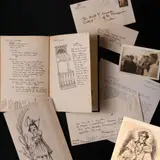 Fernando Zóbel de Ayala y Montojo, Drawing Book and Diary
Containing a Collection of 56 Sketches  
in Ink and Pencil