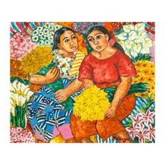 Norma Belleza, Magkapatid, oil on canvas