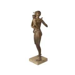 Tomas Concepcion, Mother and Child, brass