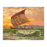 Fernando Amorsolo, Vinta, oil on canvas
