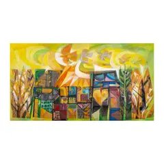 Mauro Malang Santos<br, > Soler Santos<br & > Steve Santos, Interaction, oil on canvas