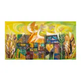 Interaction by Mauro Malang Santos<br, > Soler Santos<br & > Steve Santos, oil on canvas, sold Feb 2026