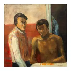 Onib Olmedo, Kinseng Suka, oil on canvas