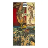 Manuel Ocampo, Petrope, oil and collage on wood