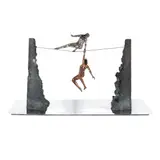 Daniel dela Cruz, When Deeds Speak, brass, stainless steel, copper, and nickel