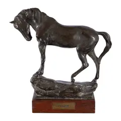 Bronze Horse by Guillermo Tolentino, bronze, sold Dec 2025