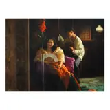 Romulo Galicano, Harana, oil on canvas