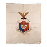 featuring the Seal of the Commonwealth of the
Philippines by Rare Philippine Commonwealth Seal Inauguration Banner, high-quality woven fabric with hand stitching, sold Dec 2025