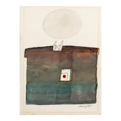 Roberto Chabet, Noah, watercolor on paper