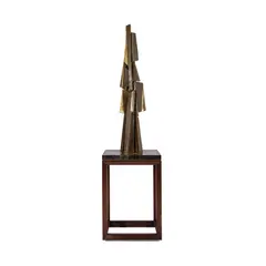 The Pile by Eduardo Castrillo, brass, sold Dec 2025