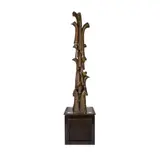 Resilient Bamboo by Eduardo Castrillo, brass, sold Dec 2025
