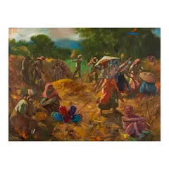 Ronson Culibrina, Untitled, oil on canvas