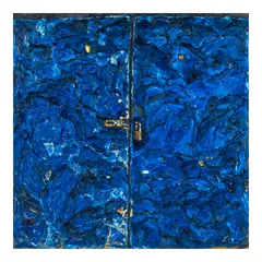 Elaine Navas, Substation Blue Gate, oil on canvas