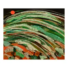 José T. Joya, Terraces, acrylic collage