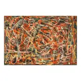 Alfonso A. Ossorio, Untitled, ink, watercolor and wax on paper