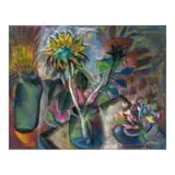 Onib Olmedo, Still Life (Sunflowers)