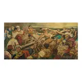 Hugo Yonzon jr., Crucifixion, oil on canvas