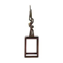 Imperial II by Eduardo Castrillo, brass, sold Sep 2025