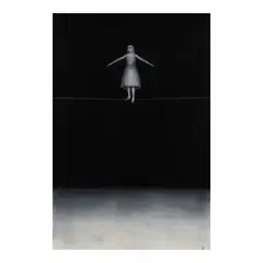 Jojo Legaspi, Tight Rope 2, pastel on paper