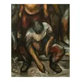 Danilo Dalena, Huling Ticket (Jai-Alai Series), oil on canvas