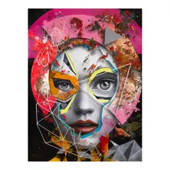 Demi Padua, Woman of the Century, acrylic on canvas
