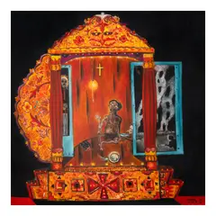 Charlie Co, Urna ng Konsensya (Tabernacle of Conscience), oil on canvas