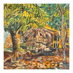 Norma Belleza, Tabok, oil on canvas