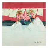 Lavanderas by Oscar Zalameda, oil on canvas, sold Sep 2025
