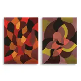 Hernando R. Ocampo, a.) Untitledb.) Untitled, oil on wood``