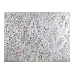 Raffy Napay, Untitled, fabric, wool and cotton thread