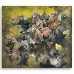 Kuaresma by Vicente Manansala, oil on canvas, sold Jun 2025
