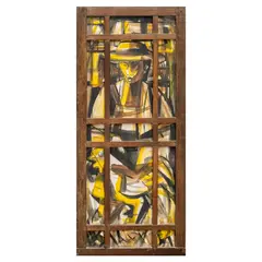 Angelito Antonio, Sabung, oil on canvas