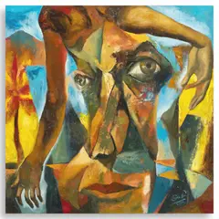 Emmanuel Garibay, Tagamasid, oil on canvas