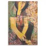 Woman by Mauro Malang Santos, oil on canvas, sold Jun 2025