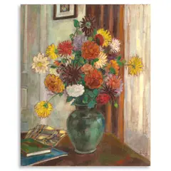 Still Life by Macario Vitalis, oil on canvas, sold Jun 2025