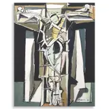 Crucifixion (Catalogue #38) by Ang Kiukok, tempera on paper, sold Jun 2025