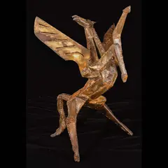 Solomon Saprid, "Pegasus", one of series, brass