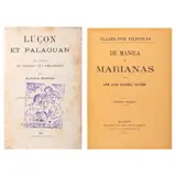 a.) Luçon et Palaouan: Six Années de Voyages
aux Philippines
[Luzon and Palawan: six years of travels in the
Philippines]
b.) Viajes por Filipinas
[Travels in the Philippines] by a.) Alfred Marche b.) Juan Álvarez Guerra, sold Jun 2025