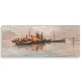 Juan Luna, Claro de Luna en la Laguna de Venecia
(Moonlight on the Lagoon of Venice), oil on canvas