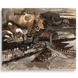 Nocturno by Federico Aguilar Alcuaz, oil on canvas, sold Jun 2025