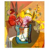 Romeo Tabuena, Still Life 1, oil on masonite board