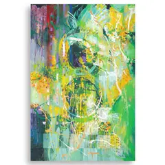 Edwin Wilwayco, Fractals: Eight, acrylic and oil on canvas
