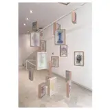 Geraldine Javier, Castle in the Air, thread on silk
