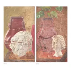 Alfredo Roces, Still Life Studies, oil on wood