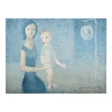 Manuel Rodriguez Sr., Mother and Child, oil on canvas