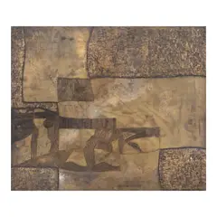 Untitled by Eduardo Castrillo, brass, sold Mar 2025